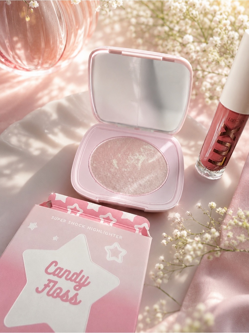 Colourpop highlighter plus lip gloss bundle